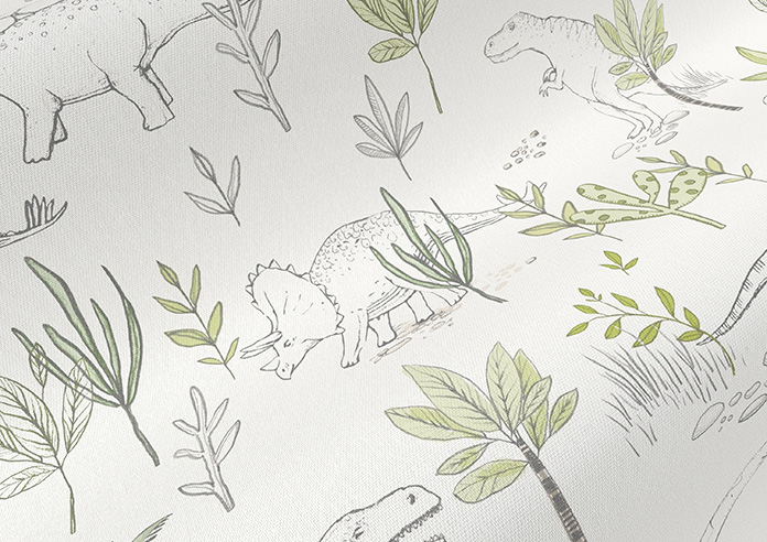 Dino Park, Forest - Made to Measure Curtains - Image 4